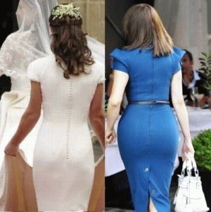 Pippa Middleton lato B sedere